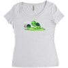 am i a ninja yet Women's Triblend Scoop T-shirt