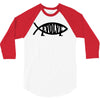 evolve t shirt small funny evolution science atheist darwin atheism fi 3/4 Sleeve Shirt