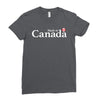 made in canada Ladies Fitted T-Shirt