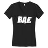 bae funny Women's V-Neck T-Shirt