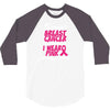 I Wear Pink For My Grandma 3/4 Sleeve Shirt