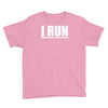i run Youth Tee