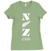 new zeland rugby sport Ladies Fitted T-Shirt