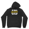 my job is top secret Unisex Hoodie