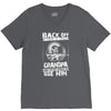 Back Off I Have A Crazy Grandpa And I am not Afraid To Use Him V-Neck Tee