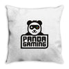 panda gaming Throw Pillow