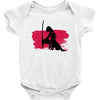 Wolf And Lady Baby Bodysuit