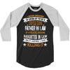Super Cool Father In Law Of A Freaking Awesome Daughter In Law 3/4 Sleeve Shirt