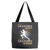 the best grandpas go running Tote Bags