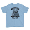 Super Cool Gigi Of A Freaking Awesome Grandson Youth Tee