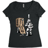 metal wars solid Women's Triblend Scoop T-shirt