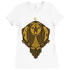 owl night Ladies Fitted T-Shirt