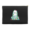 scream floral Accessory Pouches
