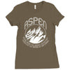 aspen dumb and dumber funny movie vintage Ladies Fitted T-Shirt
