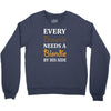 Every Brownie Needs A Blondie By His Side Youth Sweatshirt