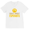 crazy about esperanto V-Neck Tee