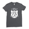 i only have one cat my cat has a few cat Ladies Fitted T-Shirt