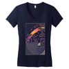 once golden Women's V-Neck T-Shirt