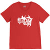 beat down germany  mma muay thai boxen fight V-Neck Tee