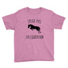 j'peux pas j'ai &eacute;quitation Youth Tee