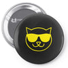 cat cool Pin-back button