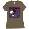 tony hawkeye Ladies Fitted T-Shirt