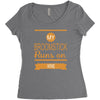 broomstick Women's Triblend Scoop T-shirt