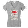 i'm not just a tattooed mom i,m a big cup Women's V-Neck T-Shirt