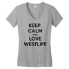 westlife Women's V-Neck T-Shirt
