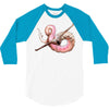 ghost leviathan 3/4 Sleeve Shirt