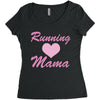 running mama Women's Triblend Scoop T-shirt