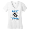 Pappy is my Name Fishing Is My Game Women's V-Neck T-Shirt