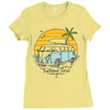 summer time Ladies Fitted T-Shirt