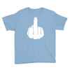 middle finger Youth Tee