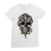 skull snake Ladies Fitted T-Shirt