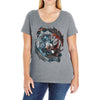game of dragons Ladies Curvy T-Shirt