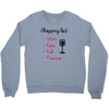 wine shopping Crewneck Sweatshirt