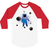Space Astronot 3/4 Sleeve Shirt