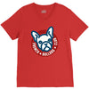 french bulldog club V-Neck Tee