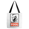 fool b.a. baracus Tote Bags