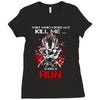 that wich doest not kill me Ladies Fitted T-Shirt