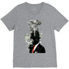 business man V-Neck Tee
