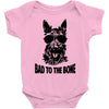bad to the bone Baby Bodysuit