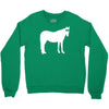 staring horse Crewneck Sweatshirt
