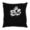 stop bullying Throw Pillow
