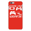 choose your weapon gamer finny retro iPhone 6/6s Plus Case