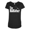 the rodfather! Maternity Scoop Neck T-shirt
