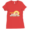 same tit different day Ladies Fitted T-Shirt