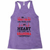 There's This Boy Who Stole My Heart He Calls Me Grandma Racerback Tank