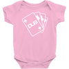 pokercards Baby Onesie